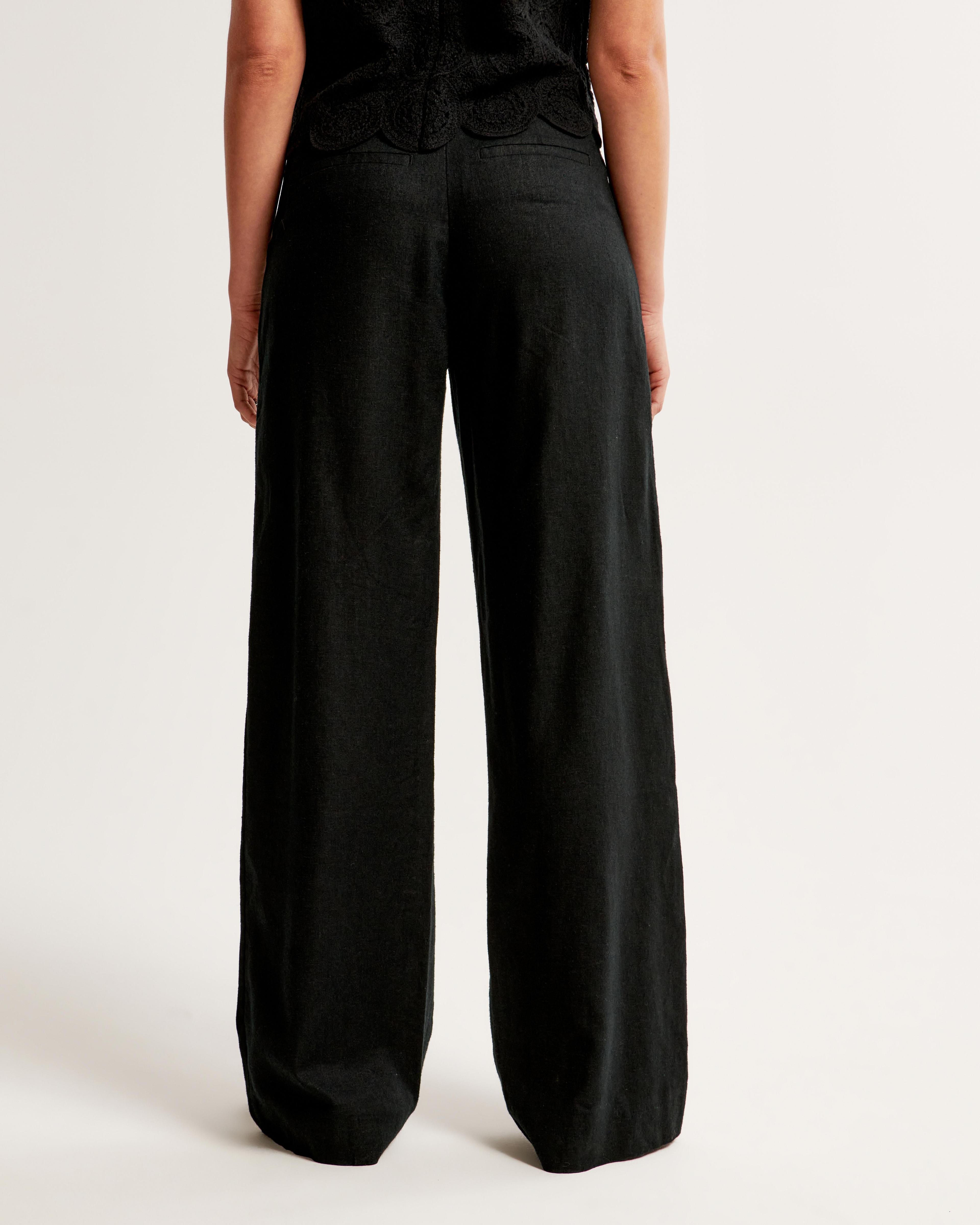 A&F Sloane Tailored Linen-Blend Pant Product Image