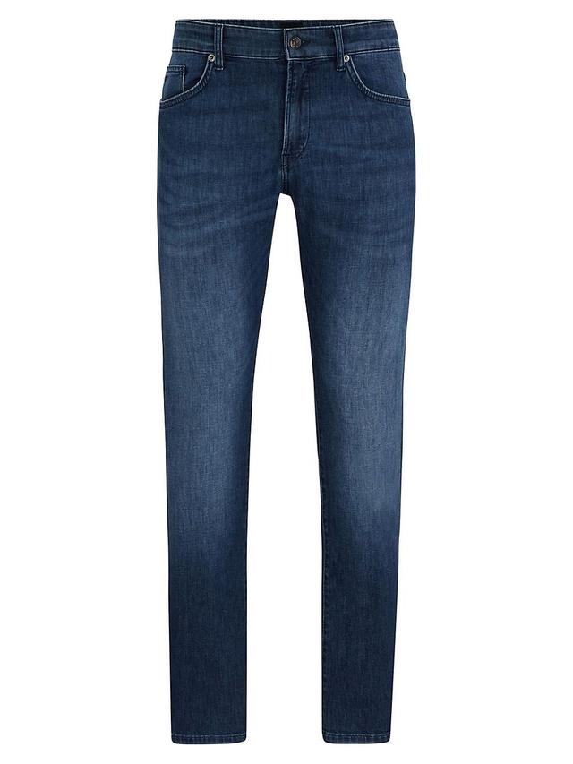 Mens Slim Fit Jeans in Comfort Stretch Denim Product Image