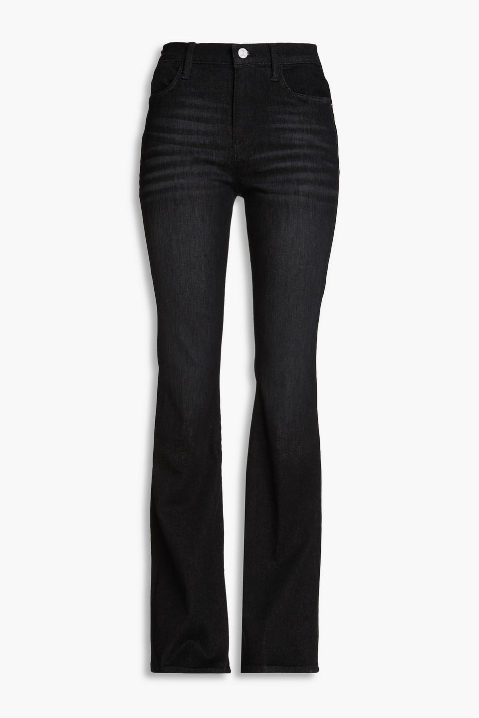 Le High High-rise Flared Jeans In Black product image