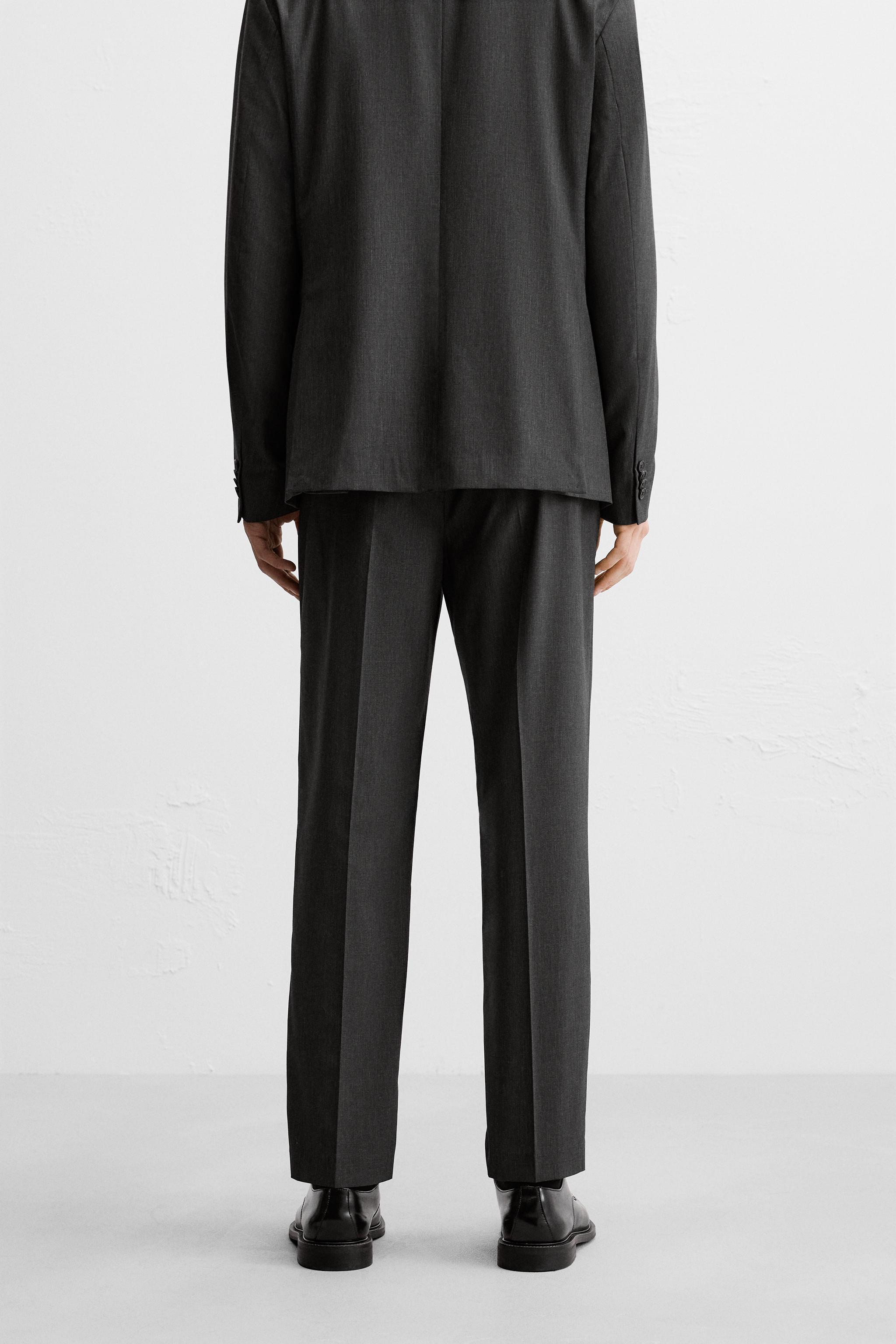 PLAID SUIT PANTS Product Image