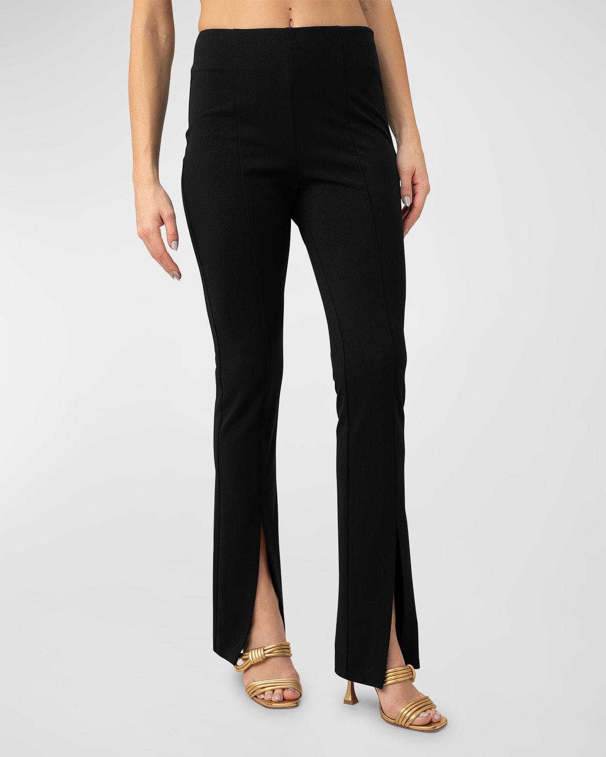 Womens Carine 2 Split-Hem Boot-Cut Pants Product Image