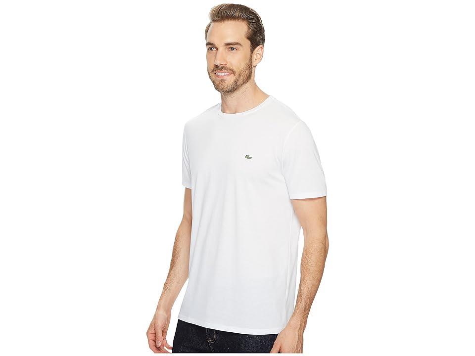 Lacoste Short Sleeve Pima Crew Neck Tee Men's T Shirt Product Image