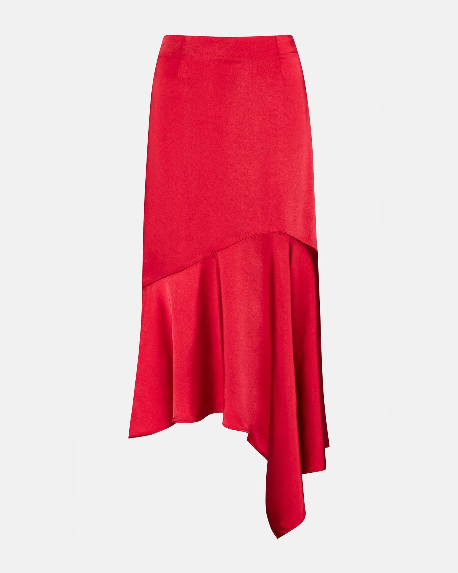 LUCILLE SKIRT RED Product Image