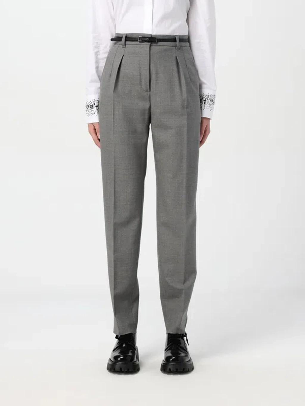 MAX MARA Pants  Woman Color Grey In Gray product image