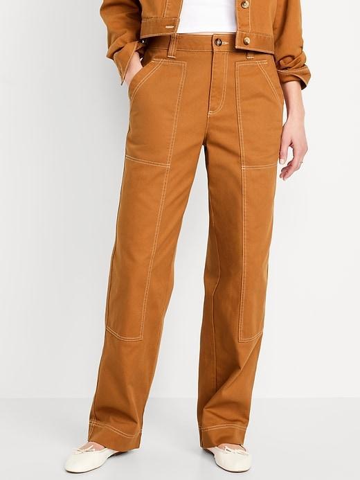 High-Waisted Utility Pants product image