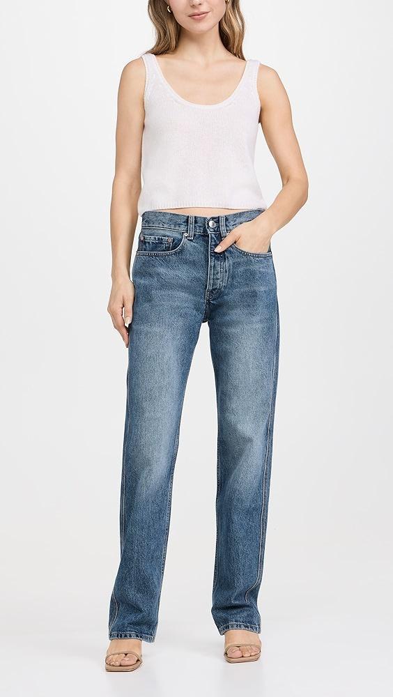 DL1961 Romie Straight Jeans: High Rise 31" | Shopbop Product Image