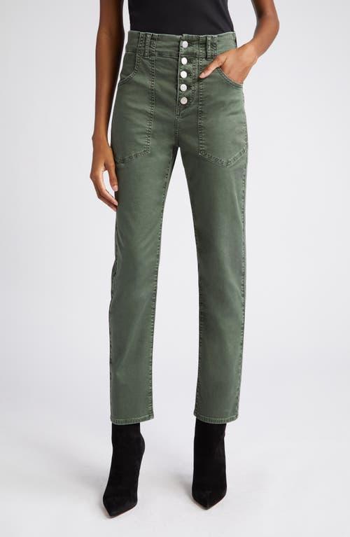 Womens Araya High-Rise Straight-Leg Cargo Jeans Product Image