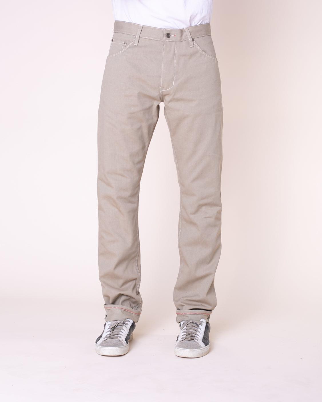 Alexander | Dark Khaki Selvage Product Image