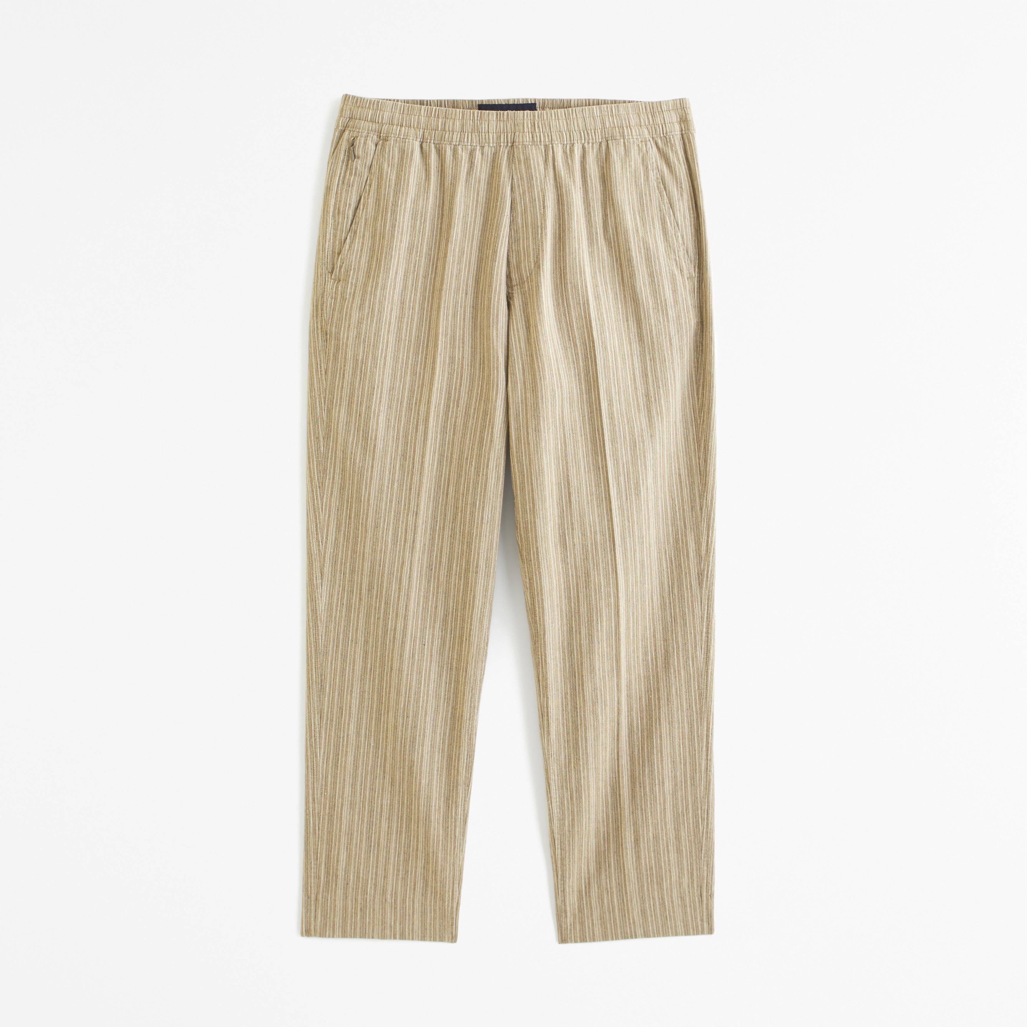 Linen-Blend Pull-On Pant Product Image