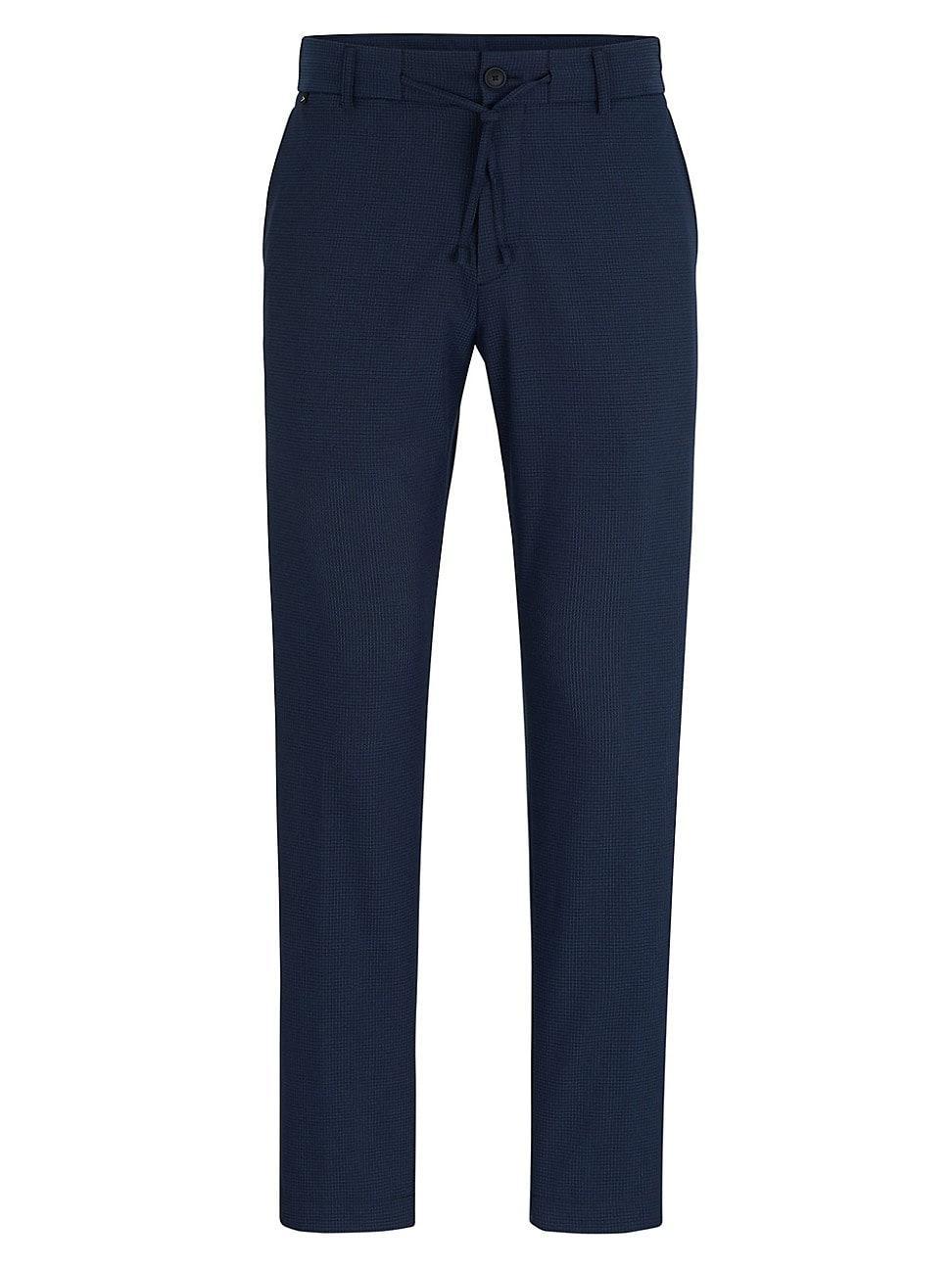 Mens Slim-Fit Trousers Product Image