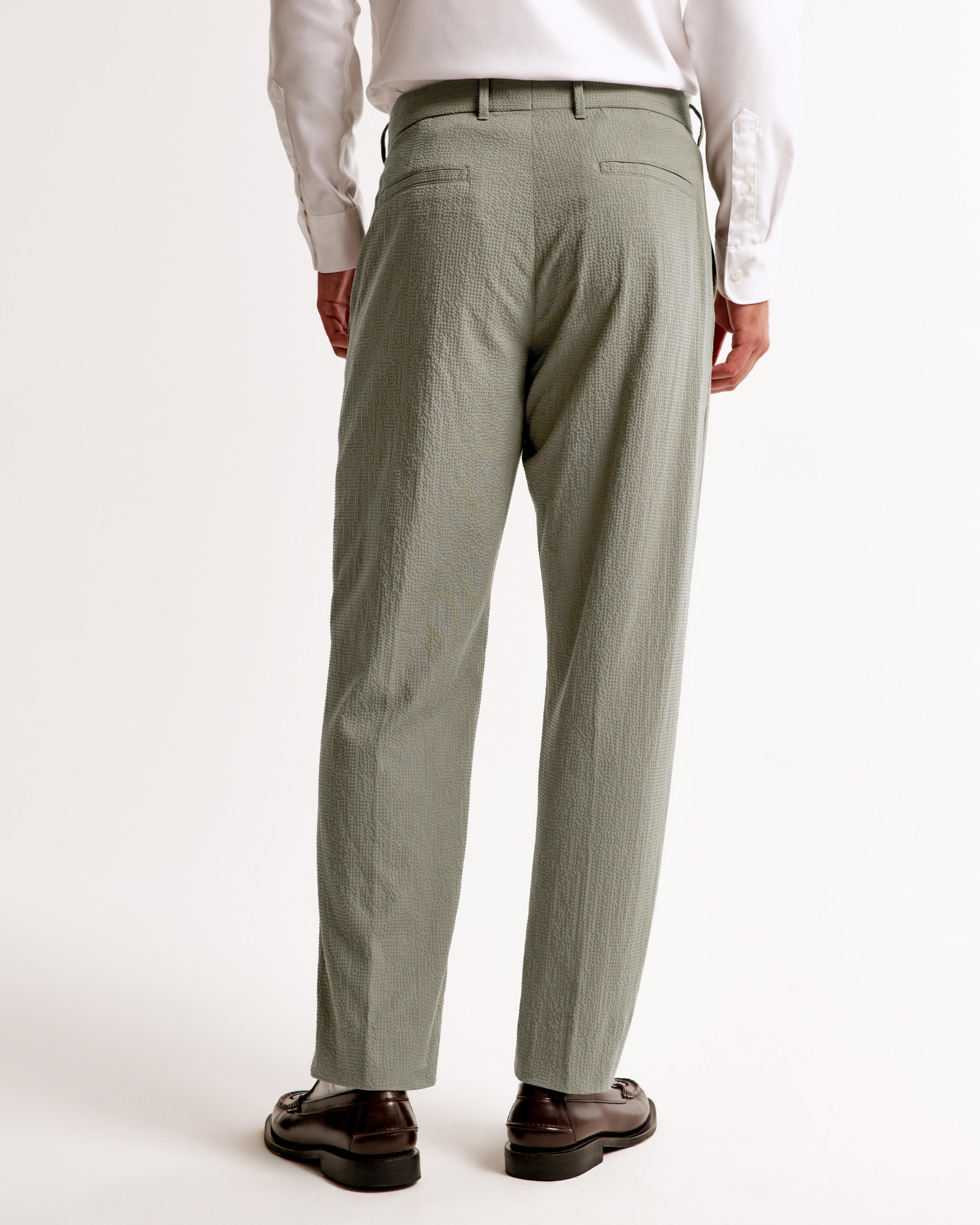 The A&F Collins Tailored Seersucker Suit Pant Product Image