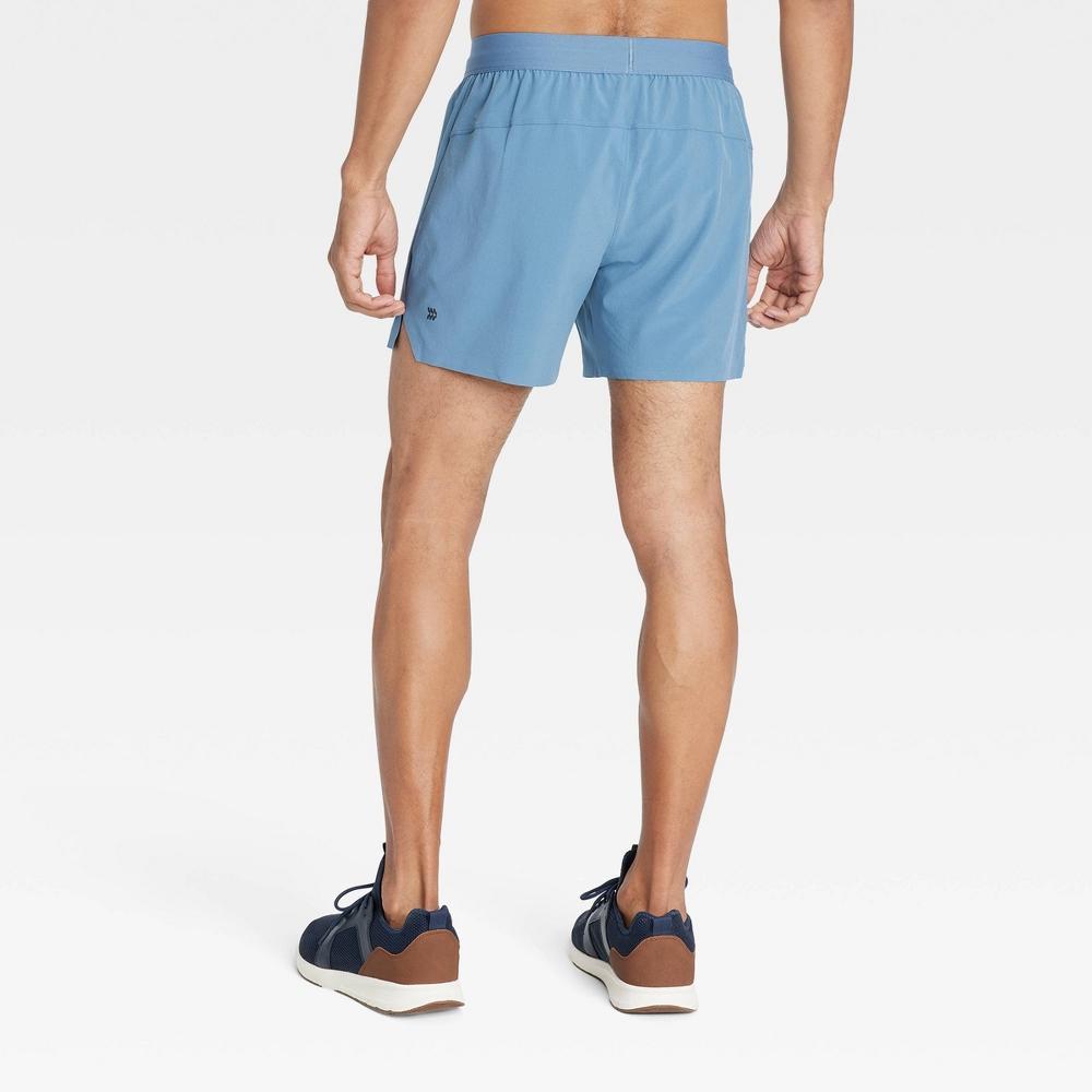 Mens Run Shorts 5 - All In Motion Airway Blue Product Image