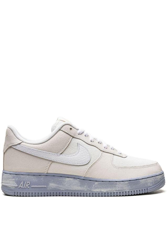 NIKE Air Force 1 Low Emb "blue Whisper" Sneakers In Nude Product Image