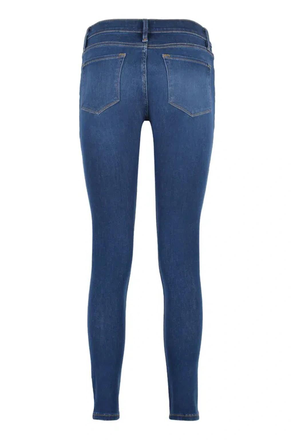 FRAME Le Skinny De Jeanne Lupine Skinny Jean In Stover Product Image