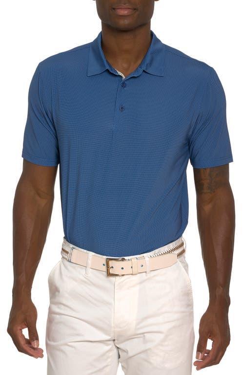 Mens Hyde Short-Sleeved Knit Polo Shirt Product Image