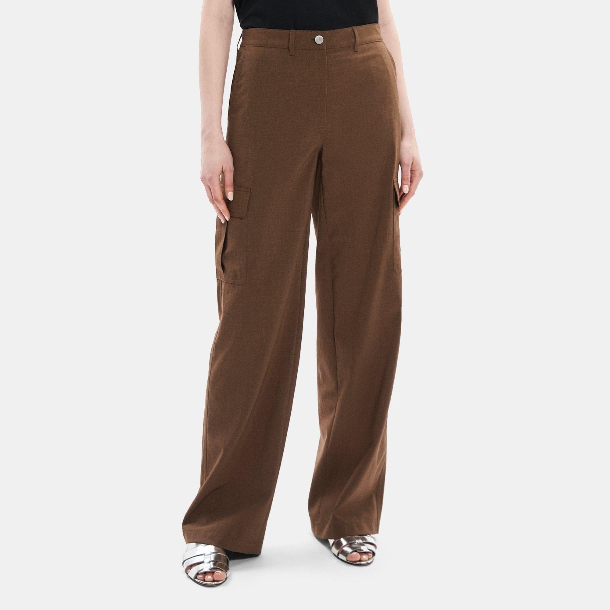 Crispy Poly Cargo Pant | Theory Outlet Product Image