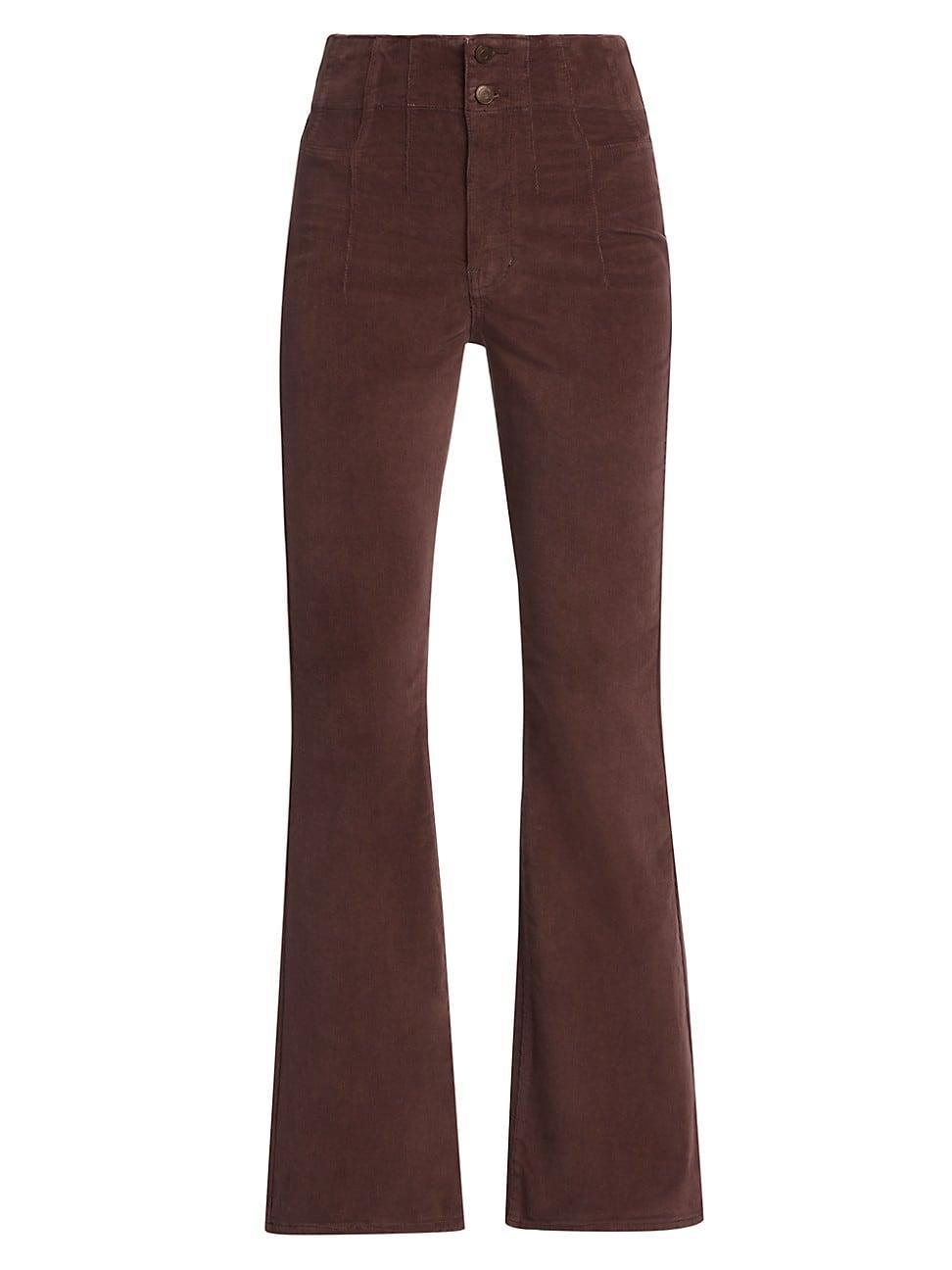 Free People Jayde Seamed Corduroy Flare Pants Product Image