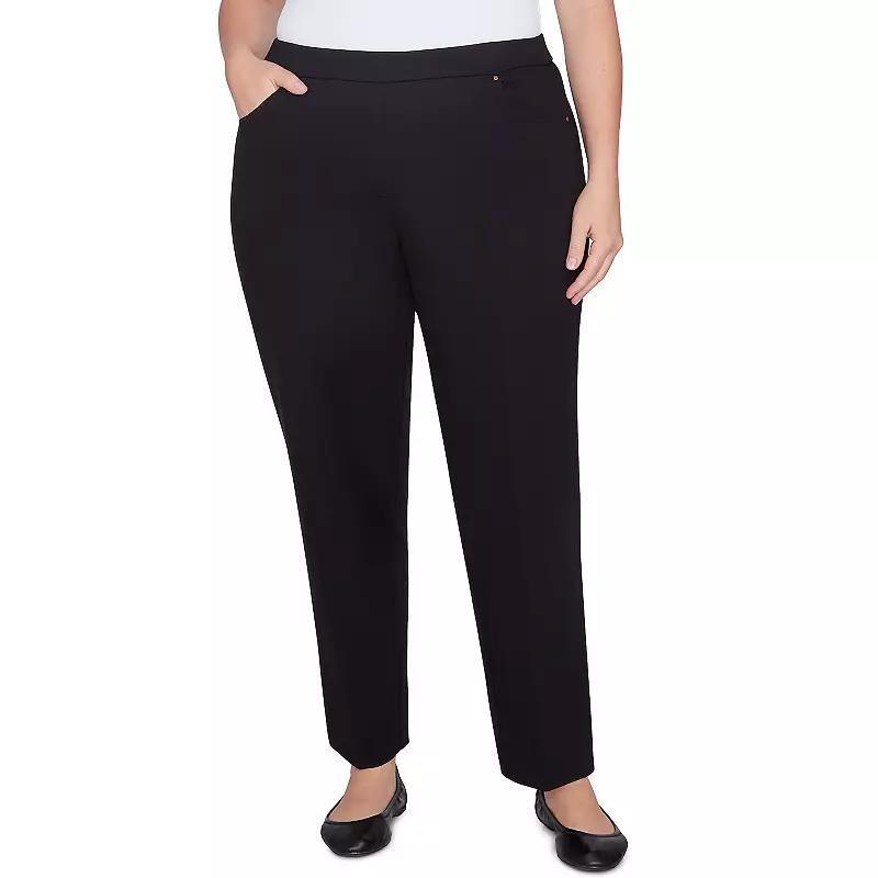 Plus Size Alfred Dunner Rue Classic Short Length Pant, Womens Product Image