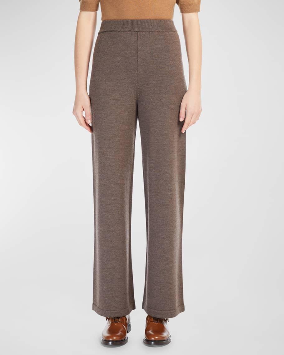 Epopea Wide-Leg Virgin Wool Pants Product Image