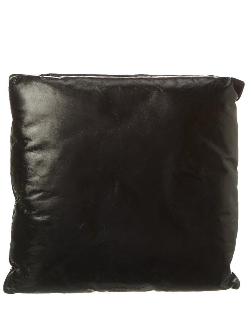 Leather Pouch In Black Product Image