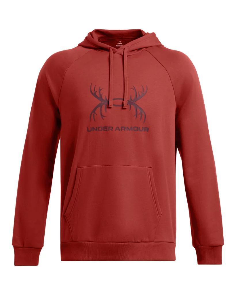 Men's UA Rival Fleece Antler Hoodie Product Image