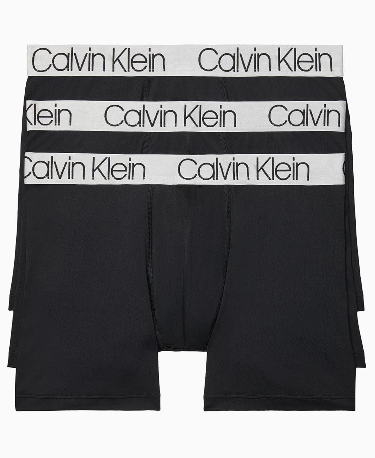 Calvin Klein Mens 3-Pk. Boxer Briefs - Peacoat/delft Product Image