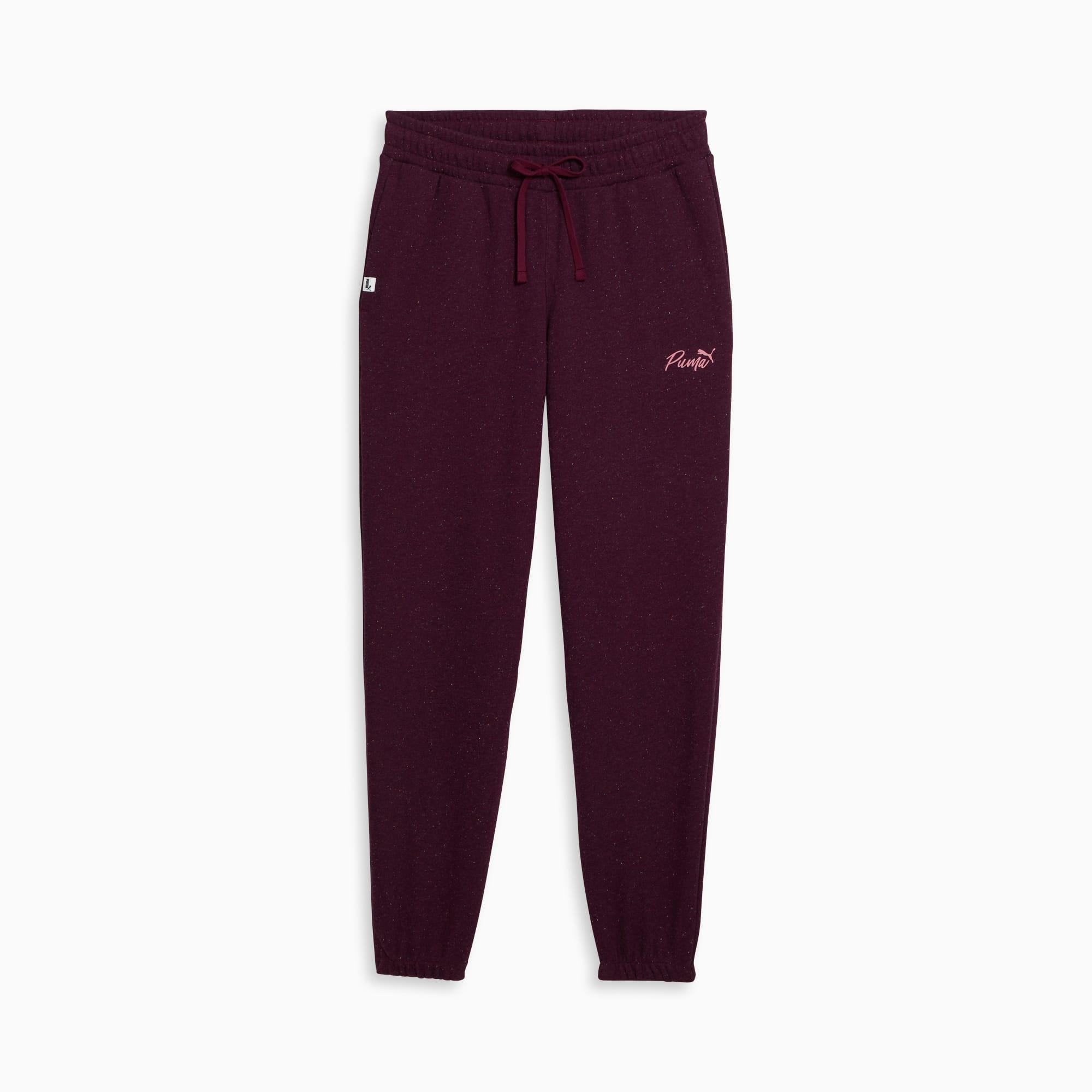 PUMA Live In Women's Jogger Pants in Dark Jasper/Nep Product Image