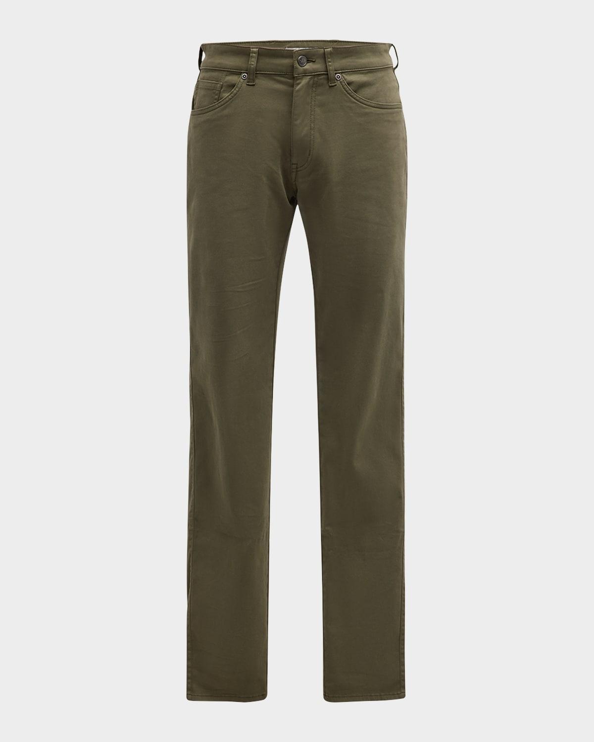 Mens Signature Sateen 5-Pocket Pants Product Image