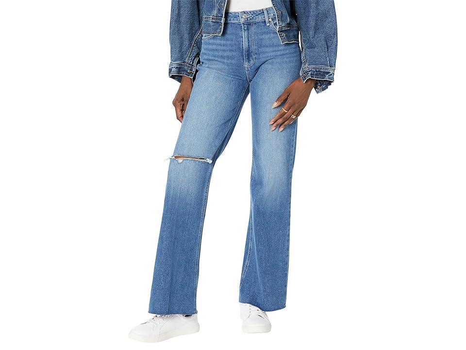 Paige Leenah 32 Seam Belt Loops Raw in Granada Destructed (Granada Destructed) Women's Jeans product image