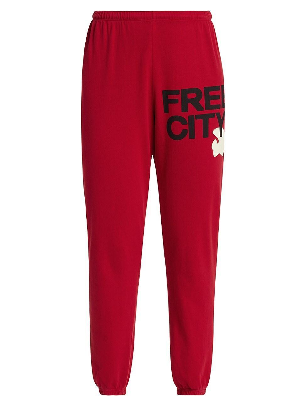 Womens Logo Cotton Sweatpants Product Image