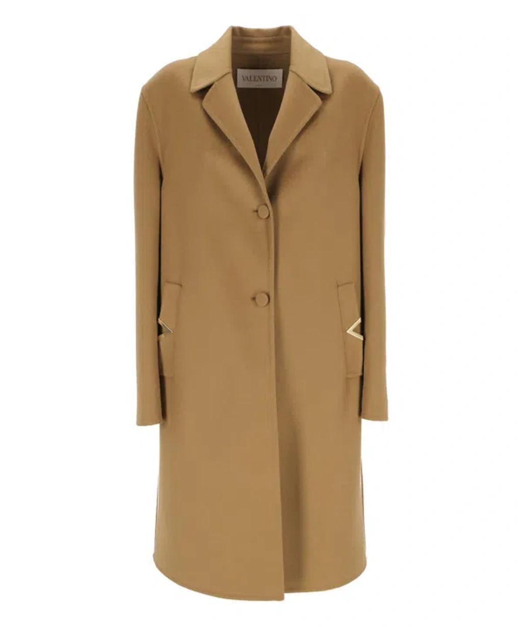 VALENTINO Coat In Beige Product Image