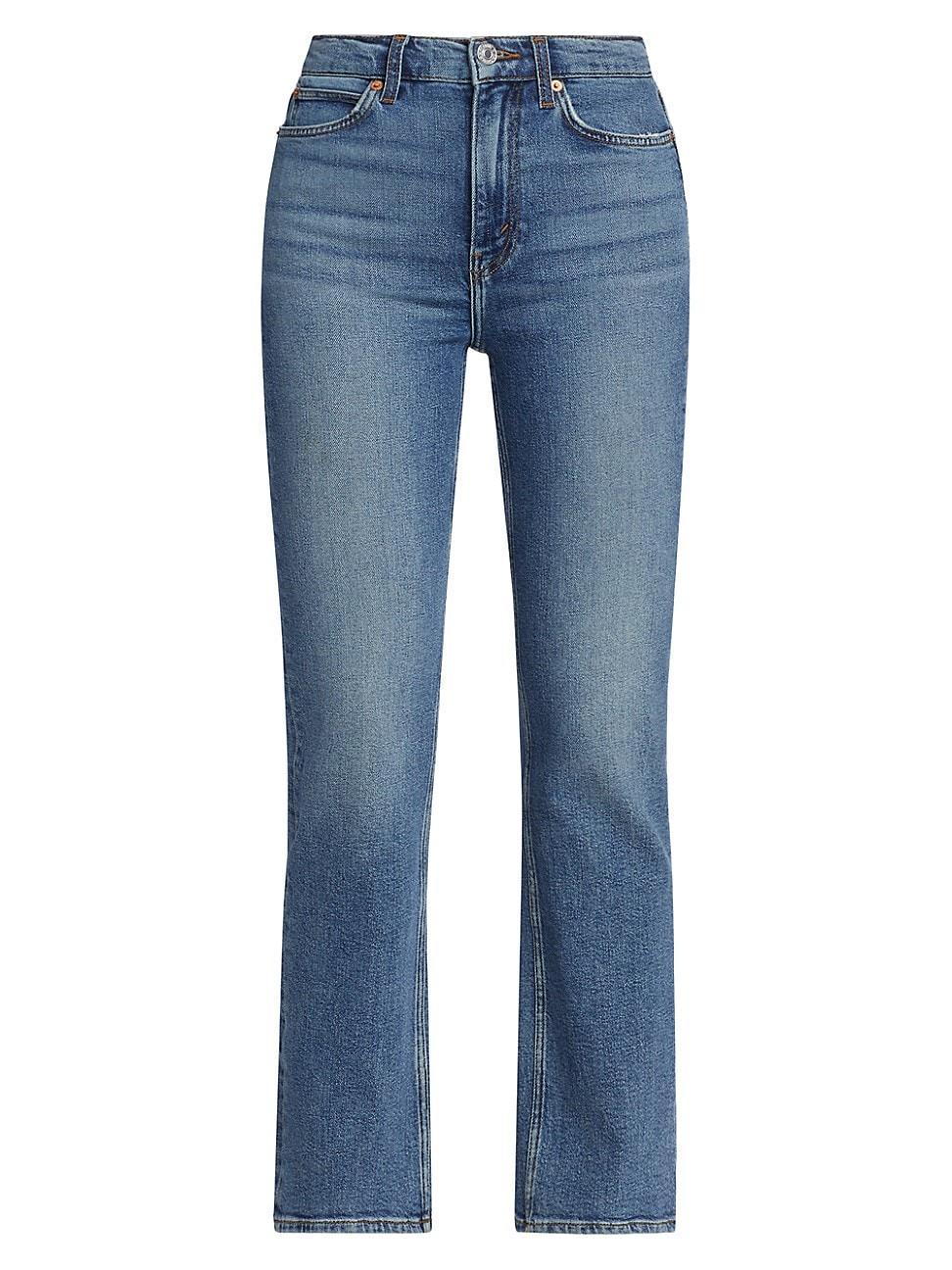 Womens 70S Bootcut Crop Jeans Product Image