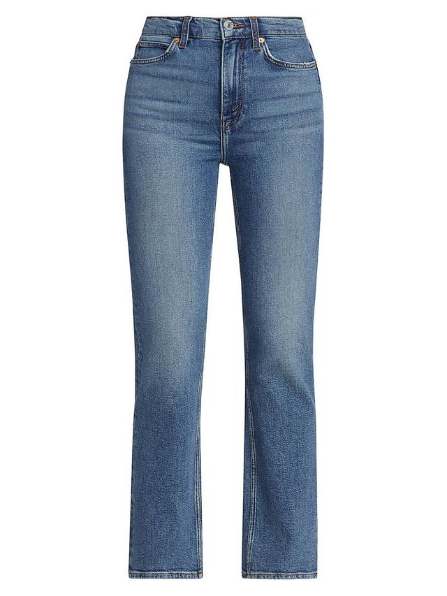 Re/Done 70s High Waist Ankle Bootcut Jeans Product Image