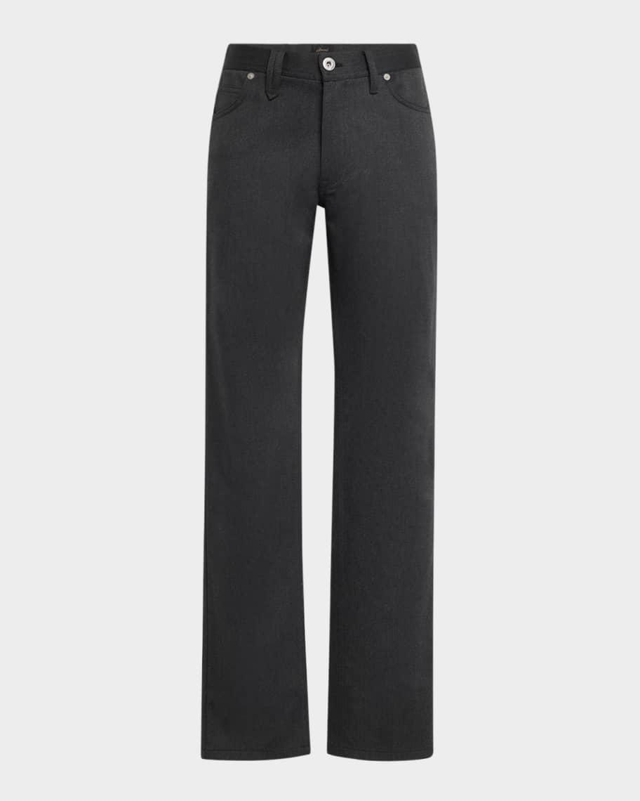 Mens Straight Fit Five-Pocket Trousers Product Image