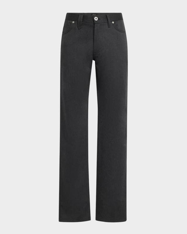 Mens Straight Fit Five-Pocket Trousers Product Image