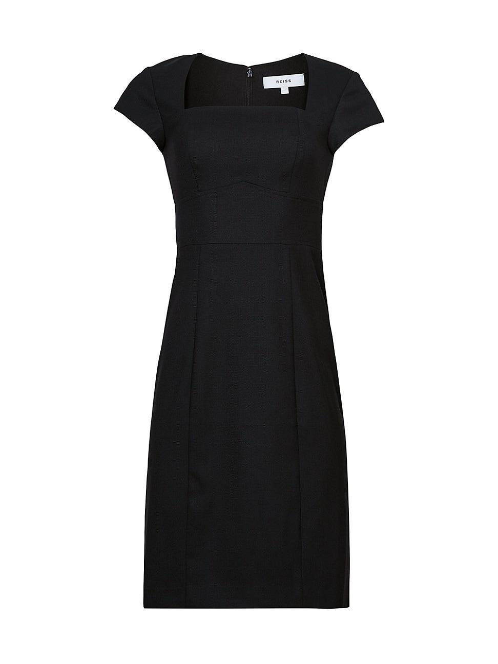 Reiss Haisley Wool Blend Sheath Dress Product Image