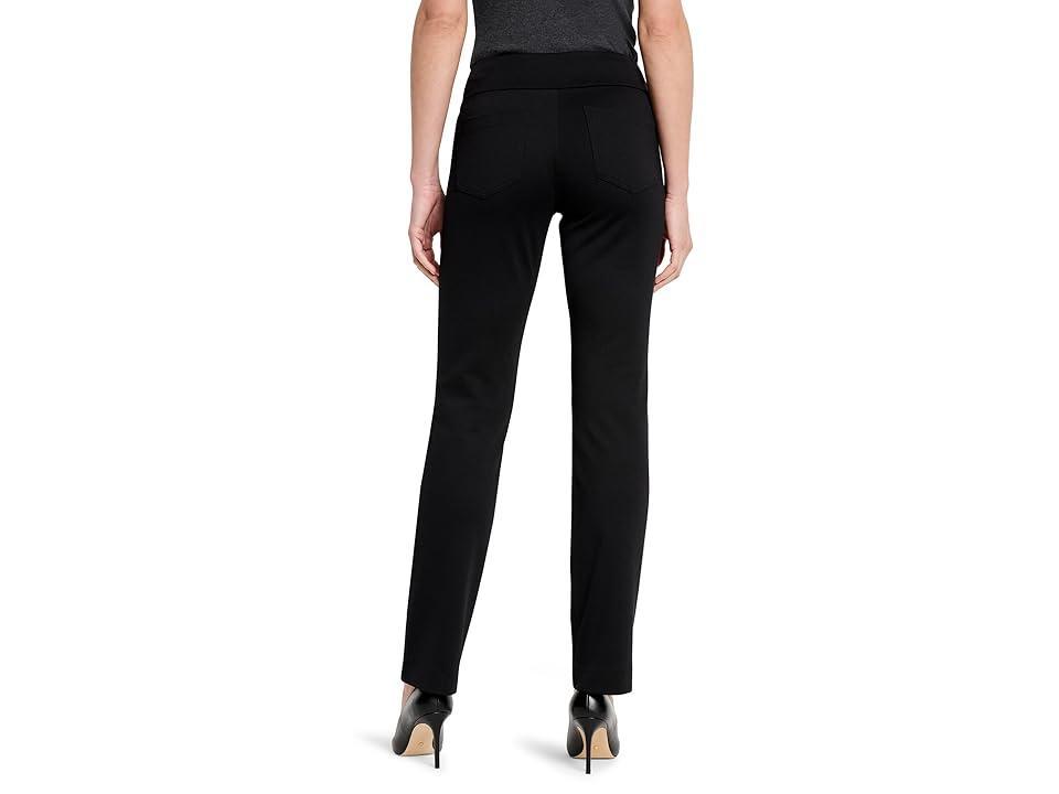 NIC+ZOE 29.5 Ponte Pocket Pants Onyx) Women's Dress Pants Product Image