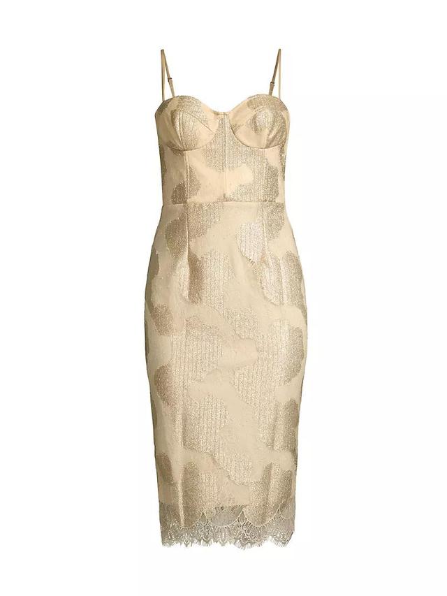 Banks Metallic Jacquard Dress Product Image