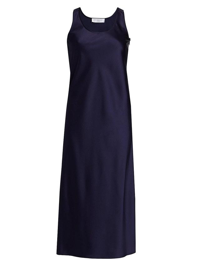 Womens Satin U-Neck Tank Slipdress Product Image