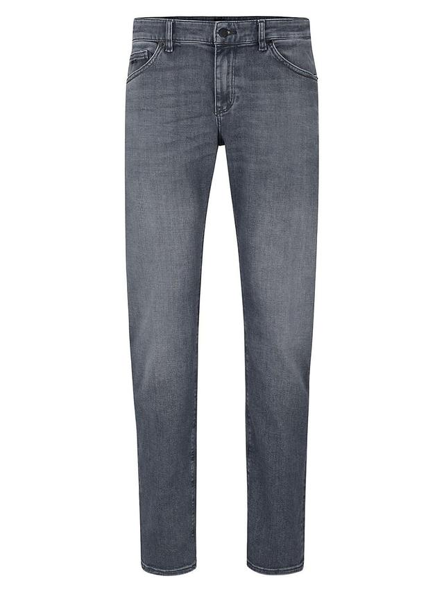 Mens Regular-Fit Jeans In Italian Soft-Touch Denim Product Image