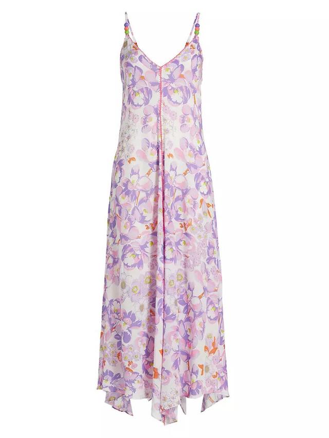 Bessie Long Floral Slip Dress Product Image