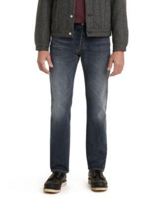 Men's 501® Original Fit Button Fly Stretch Jeans Product Image