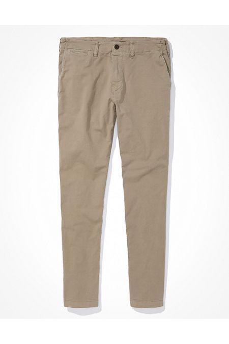 AE Flex Slim Straight Lived-In Khaki Pant Mens Product Image