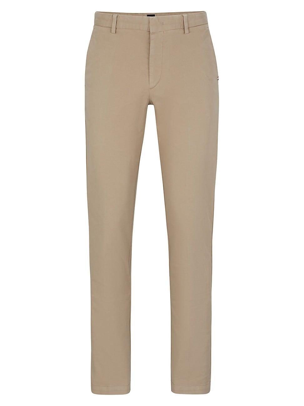 Mens Slim-Fit Chinos in Stretch-Cotton Gabardine Product Image