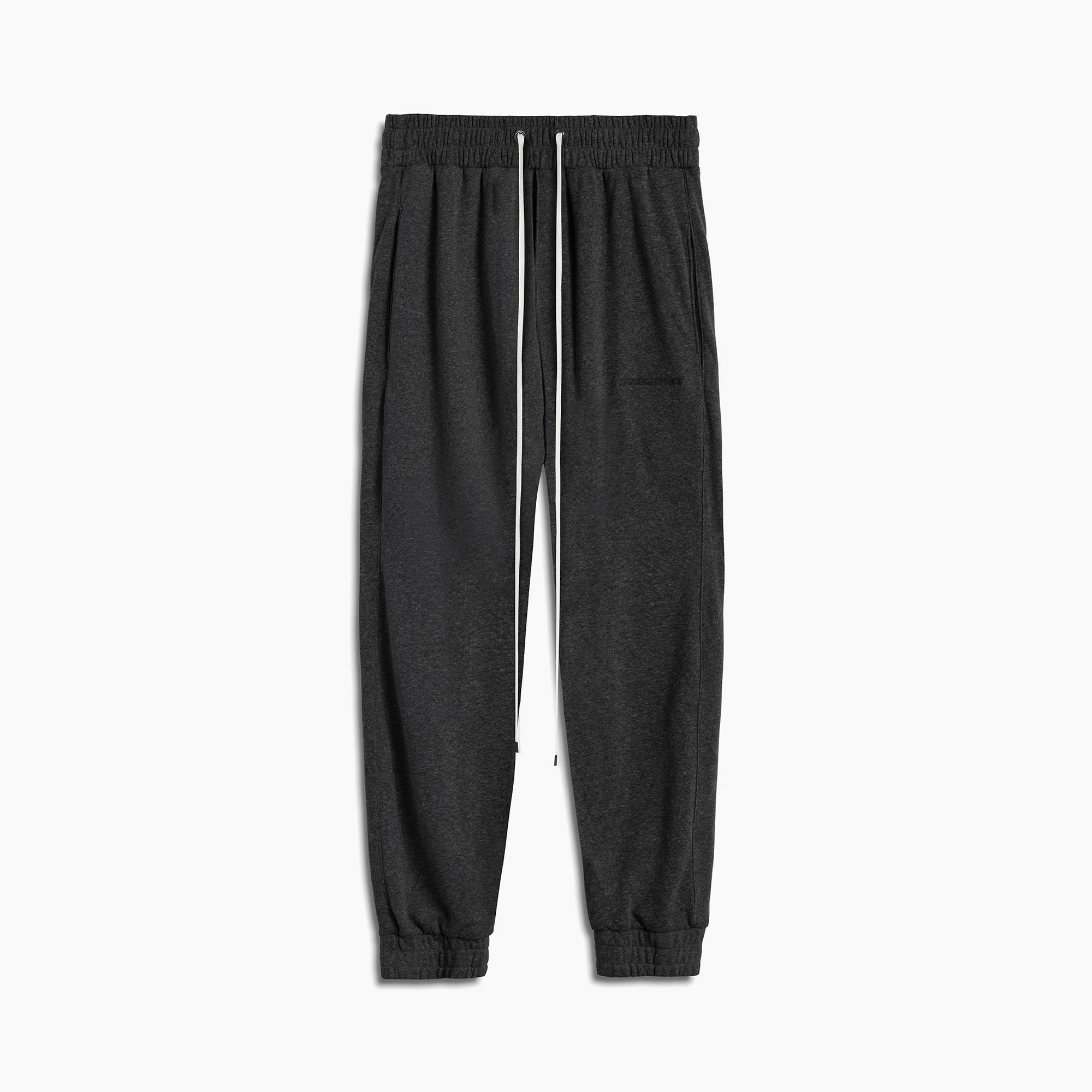 loop terry roaming sweatpants / black heather product image