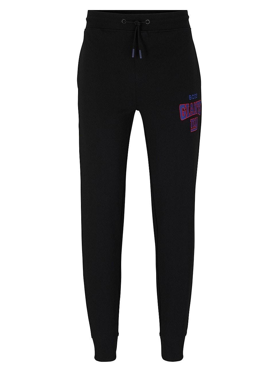 Mens BOSS x NFL Cotton-Terry Tracksuit Bottoms Product Image