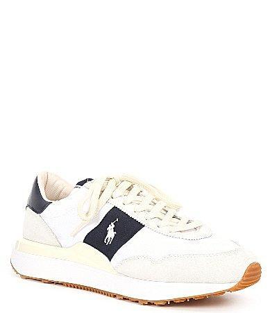 Polo Ralph Lauren Train 89 Sneaker Hunter Navy) Men's Shoes Product Image