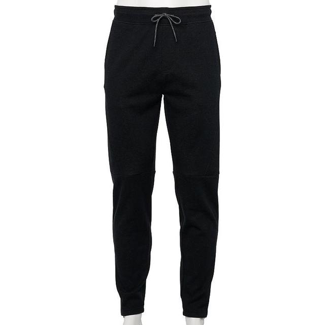 Mens Hollywood Jeans Flex-Waist Interlock Jogger Pants Black Product Image