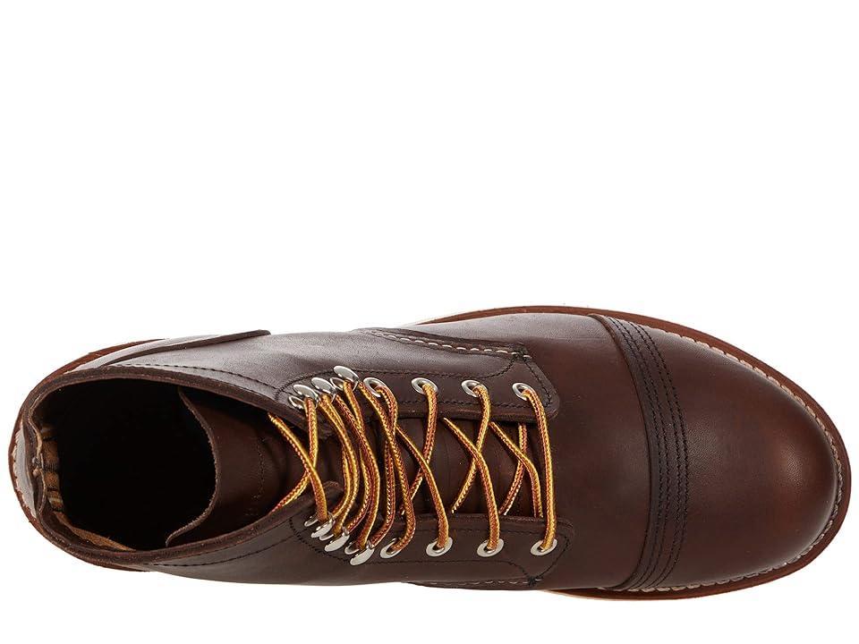 Red Wing Heritage Iron Ranger Traction Tred (Amber Harness) Men's Shoes Product Image