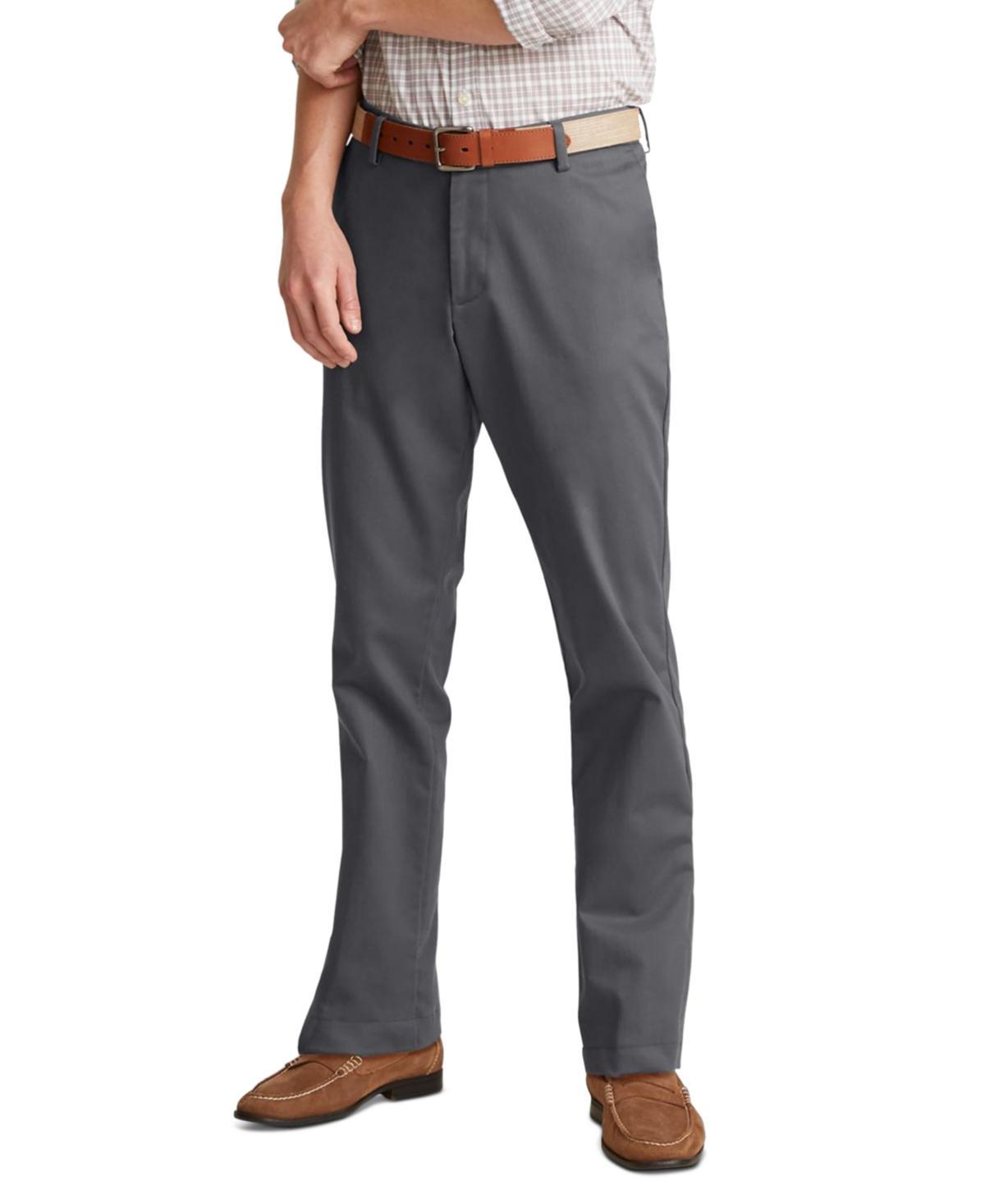 Men's Signature Slim Fit Iron Free Khaki Pants with Stain Defender Product Image